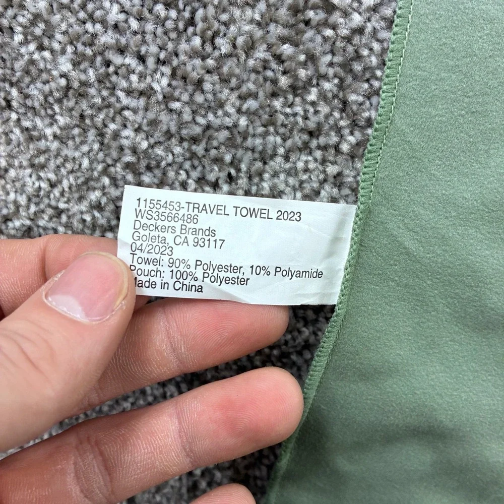 TEVA Quick Dry‎ Travel Towel Olive Green 58